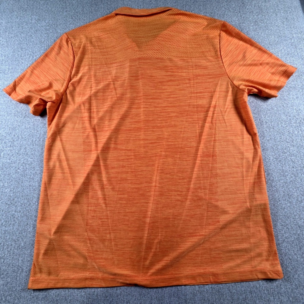 Tommy Bahama Island Zone Short Sleeve Orange Polo Shirt Men's M Polyester Golf - Picture 5 of 9
